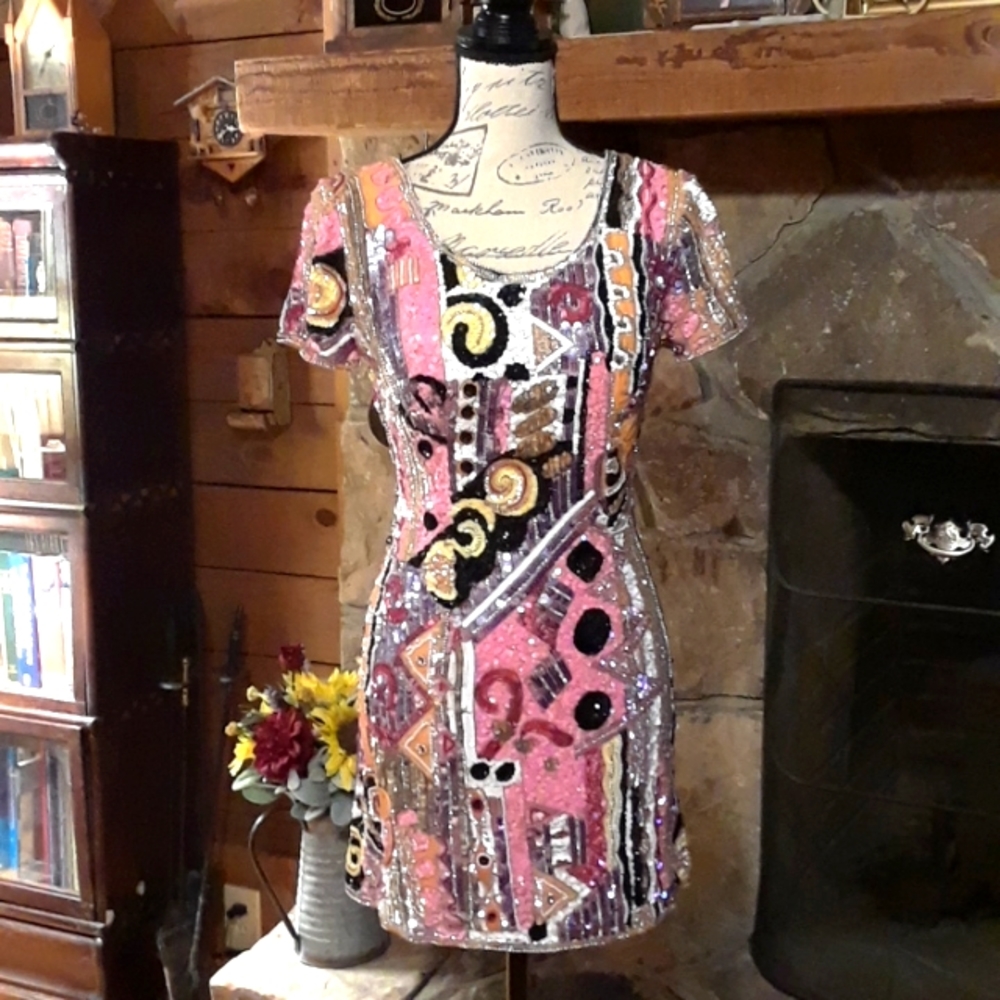 NWT Sherri Hill Sequin Dress - size 2